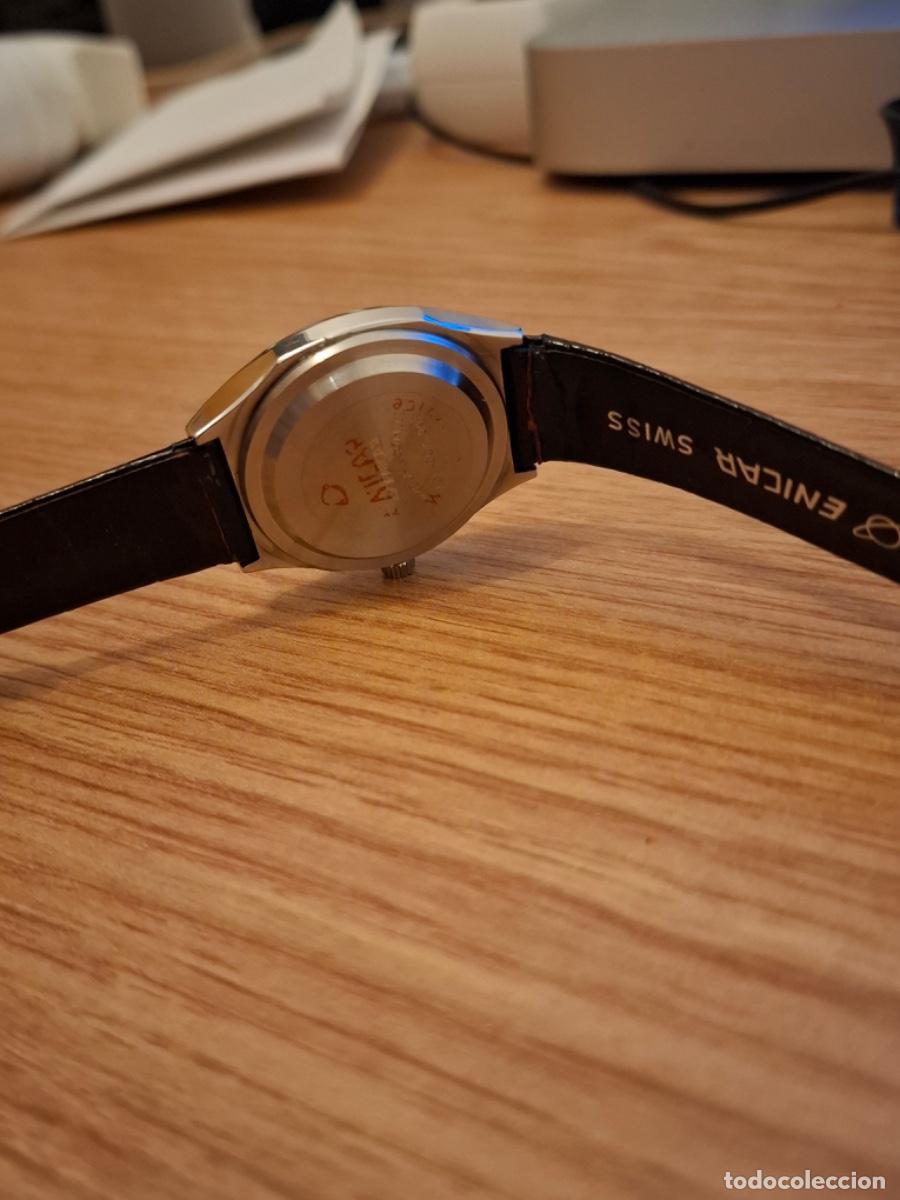 Vintage: RELOJ SUIZO ENICAR A ESTRNAR - Foto 3