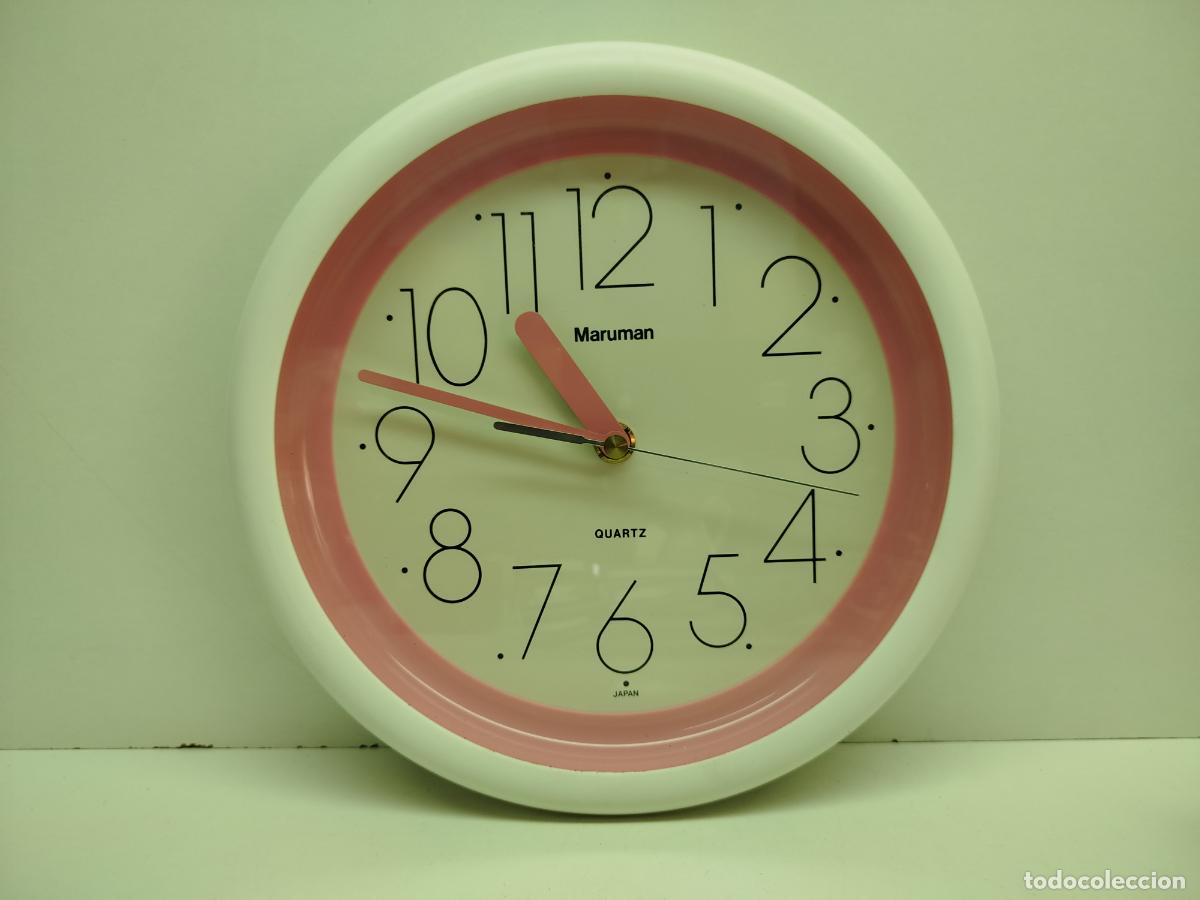 Vintage: [NUEVO CON CAJA] Reloj Pared Vintage Maruman UP52PS Quartz - Funcionando - Japan
