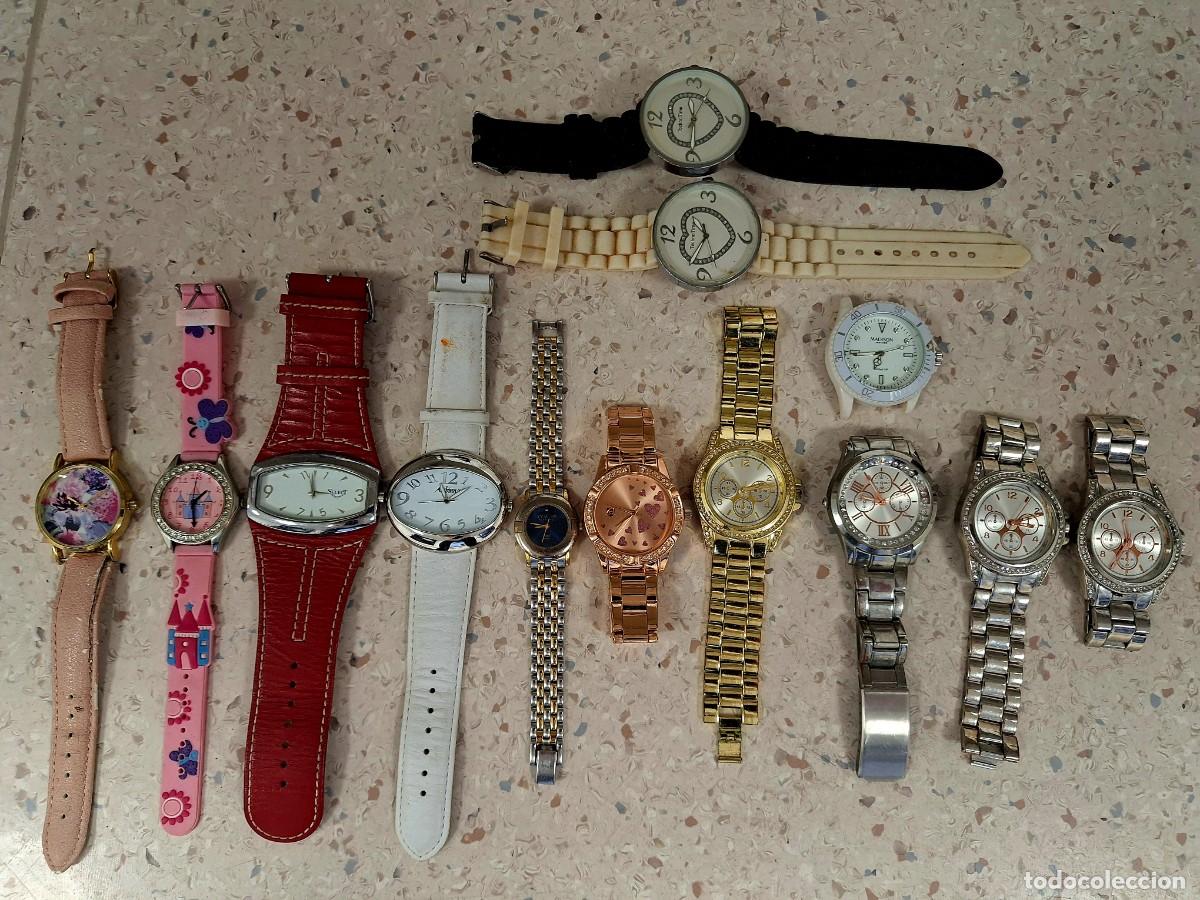 Vintage: Lote 13 Rel&oacute;gios Variados (Femininos de Moda e Infantis)