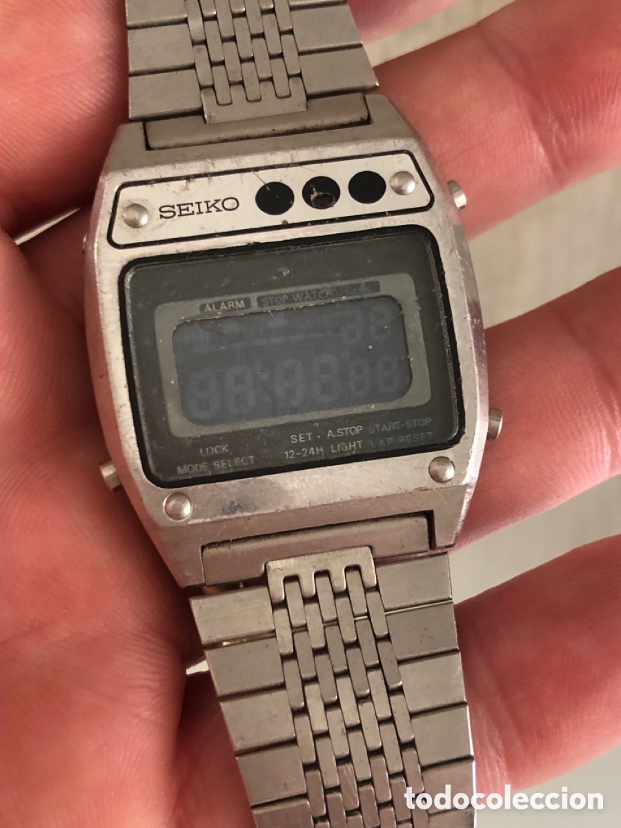 Vintage: Reloj Seiko digital japon&eacute;s vintage