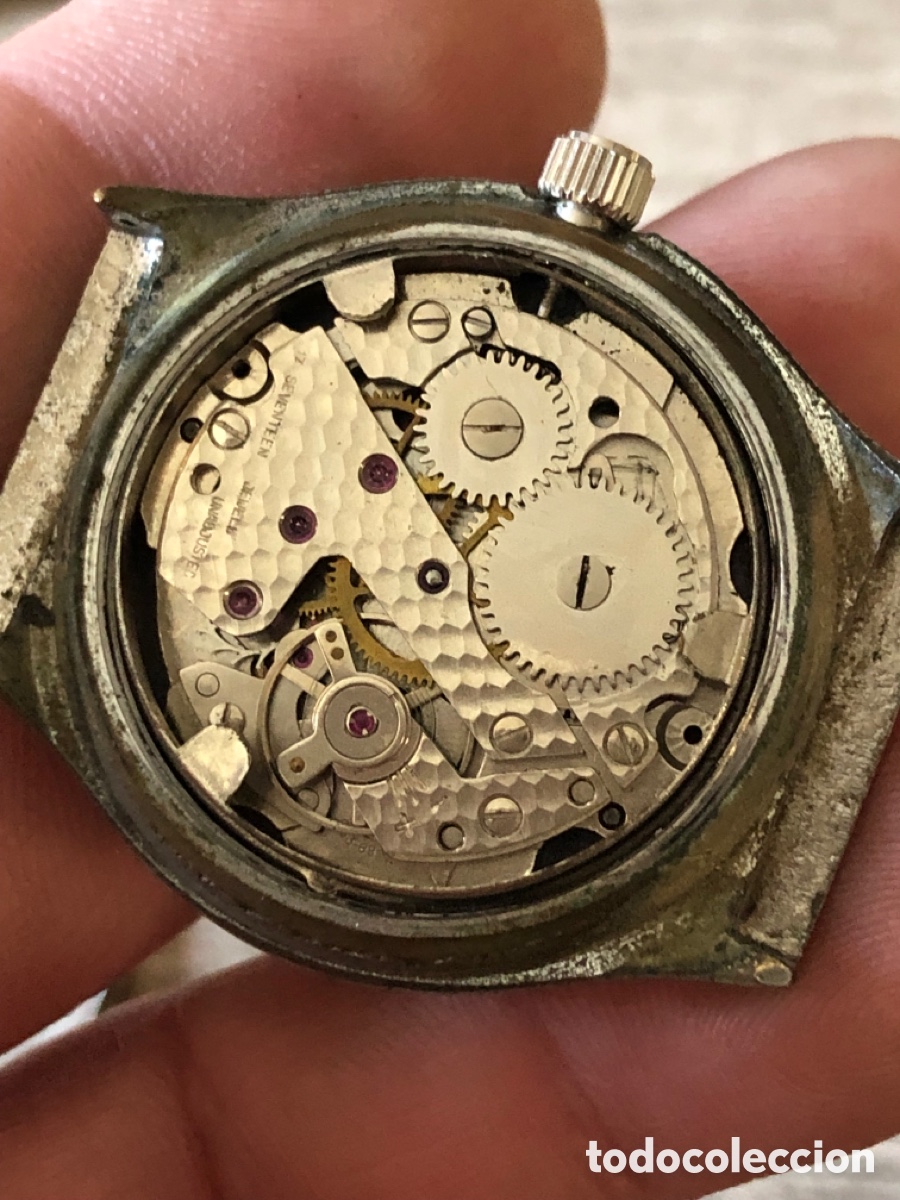 Vintage: Reloj cuerda ref EF 33.69 completo - Foto 3