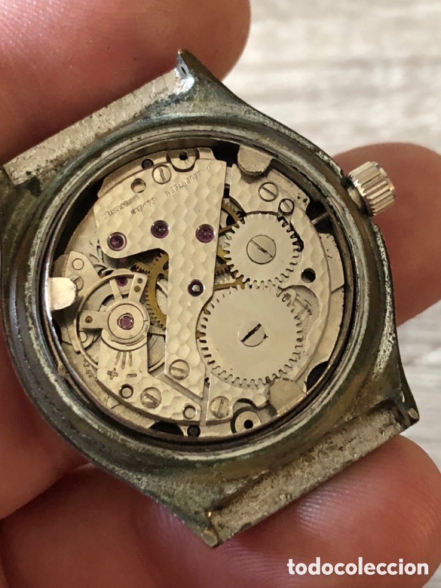 Vintage: Reloj cuerda ref EF 33.69 completo - Foto 7