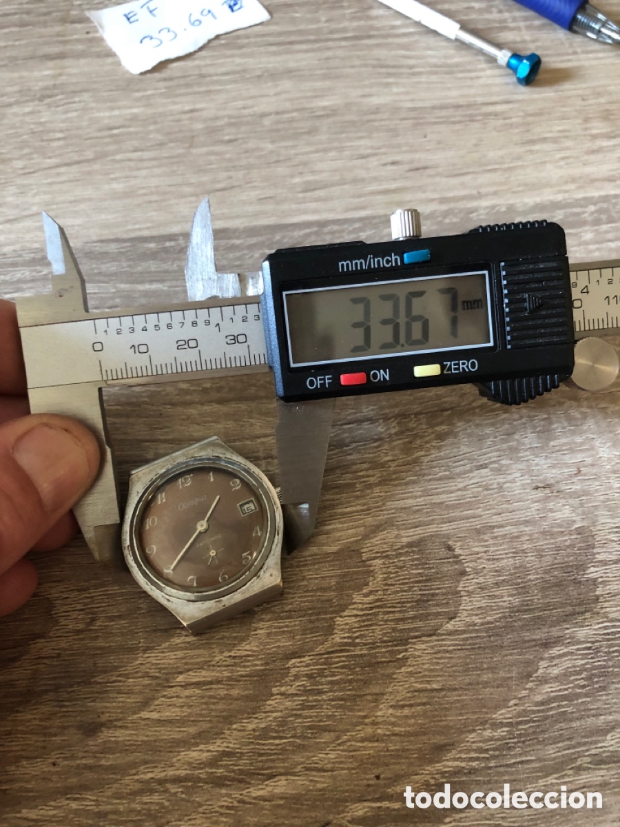 Vintage: Reloj cuerda ref EF 33.69 completo - Foto 11
