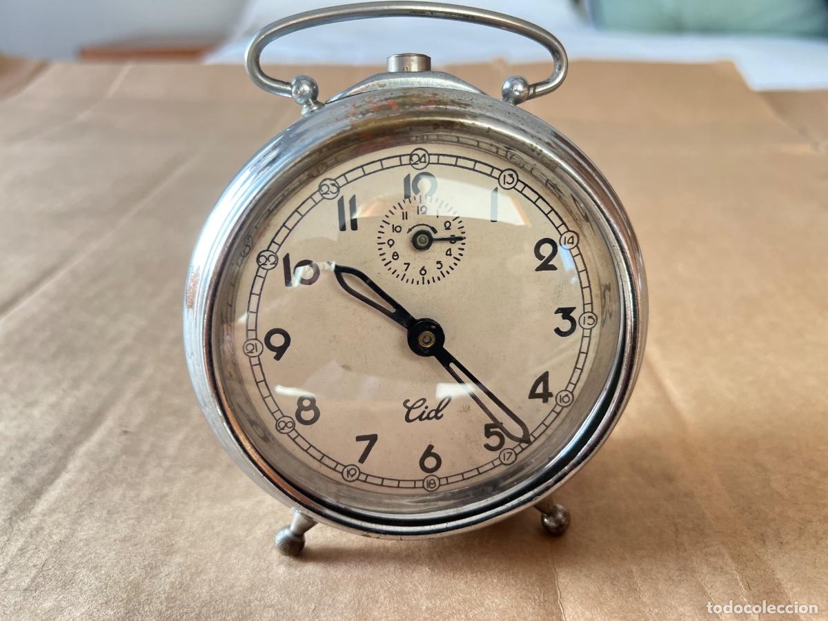 Vintage: Reloj despertador CID funciona correctamente - Foto 1