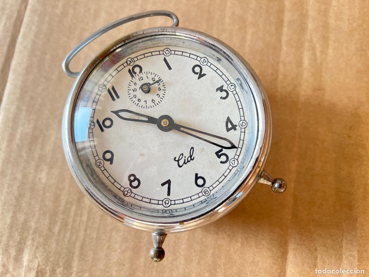 Vintage: Reloj despertador CID funciona correctamente - Foto 6