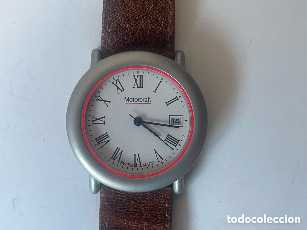 Vintage: Reloj Motorcraft Ford by Fortis Swiss Quartz Sin Estrenar 34mm