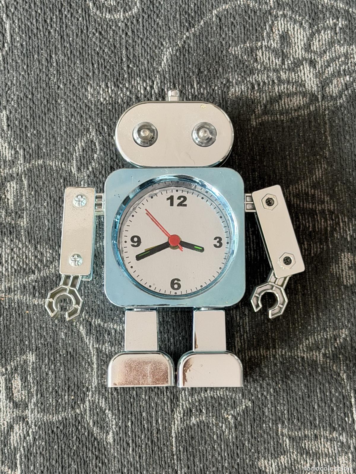 Vintage: ROBOT RELOJ DESPERTADOR INFANTIL