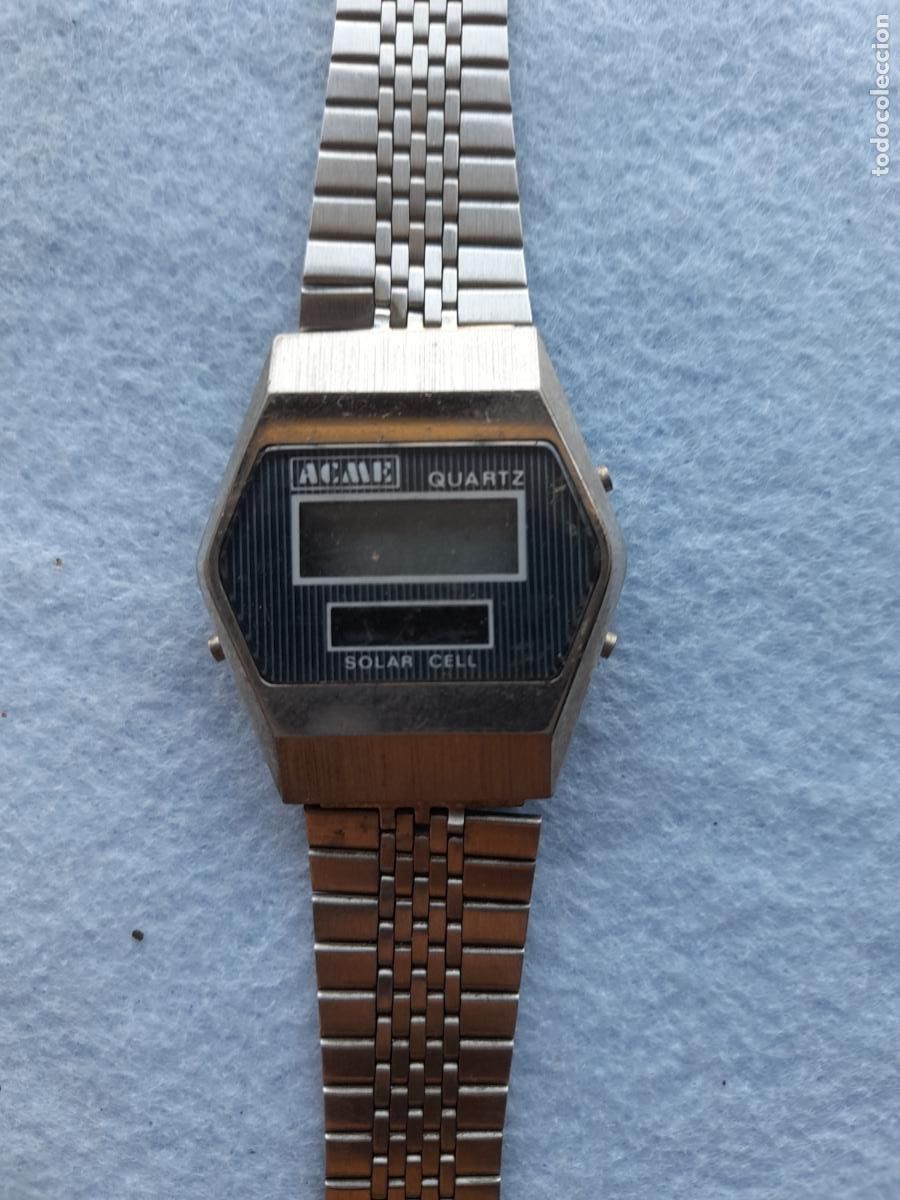 Vintage: Reloj Marca Acme. Digital Vintage para Caballero.