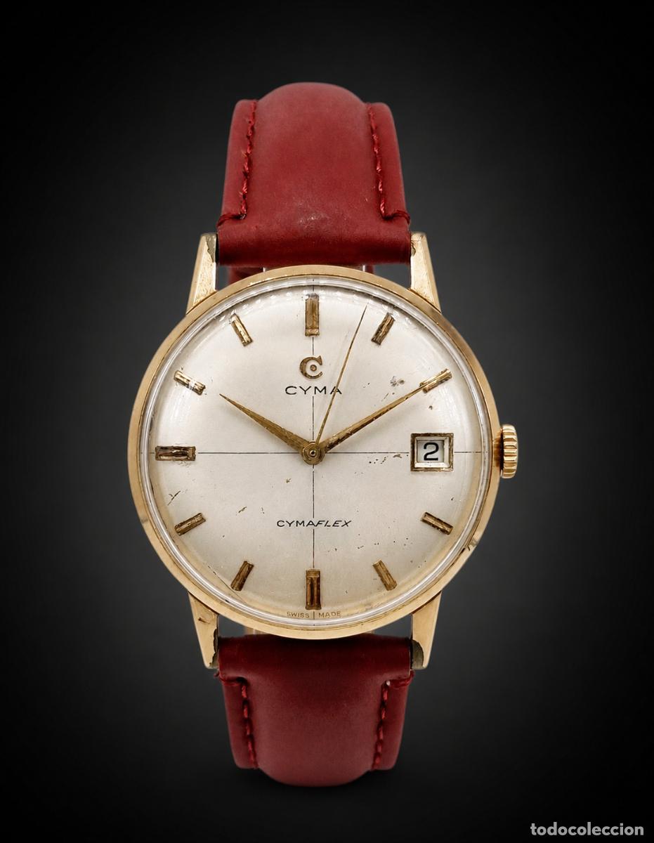 Vintage: Reloj vintage Cyma chapado