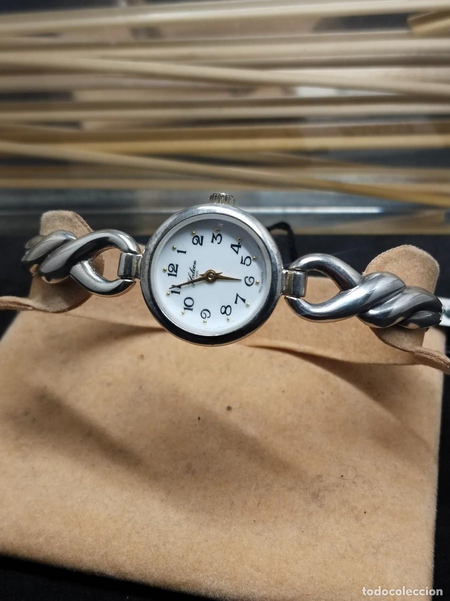 Vintage: Reloj plata de ley calibre suizo Ronda