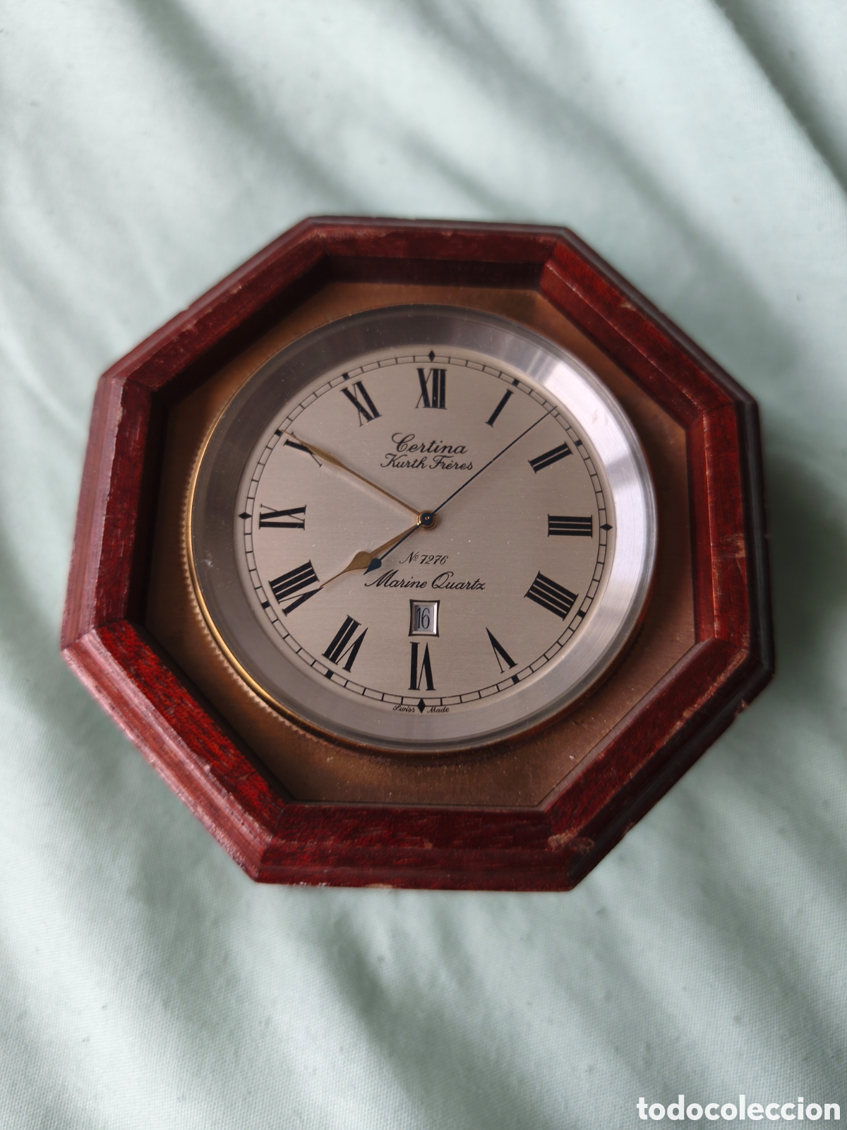 Vintage: Reloj de Mesa Certina Kurth Fr&egrave;res Marine Quartz Vintage - Edici&oacute;n Numerada Suiza