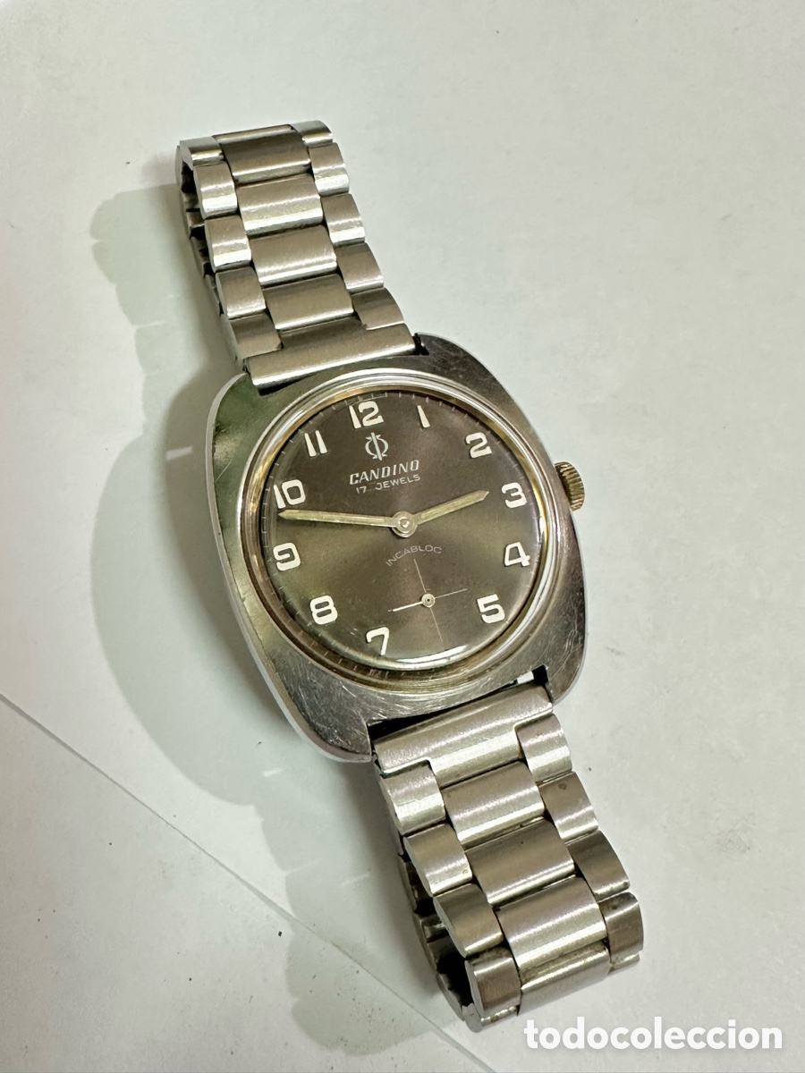 Vintage: Antiguo reloj CANDINO INCABLOC 17 JEWELS Swiss Vintage