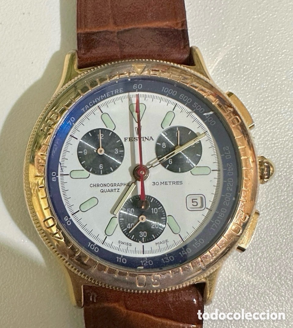 Vintage: Reloj FESTINA CHRONOGRAPH Cal: 251 262 Swiss Vintage