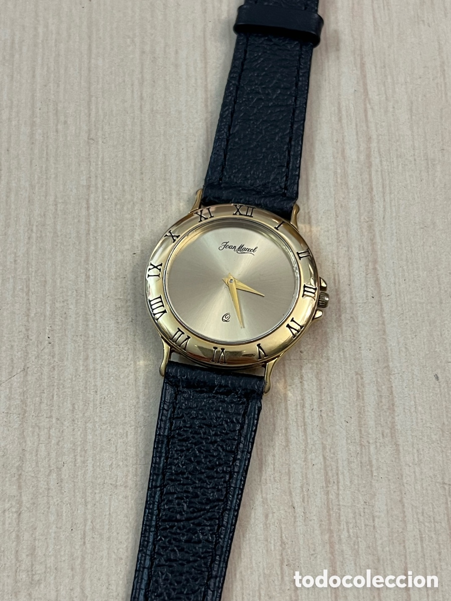 Vintage: ✅ reloj cuarzo chapado en oro
