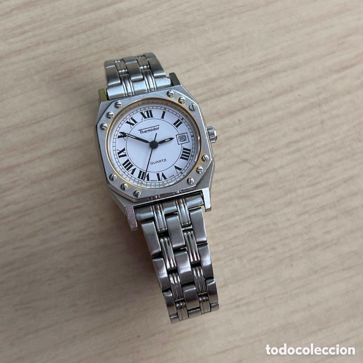Vintage Watches: ✅ Reloj Thermidor Royal Oak calendario cuarzo se&ntilde;oras