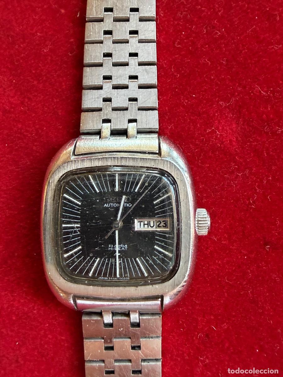 Vintage: Reloj vintage Seiko Automatic Hi-Beat 23 Jewels 2406-3000 acero a&ntilde;os 70