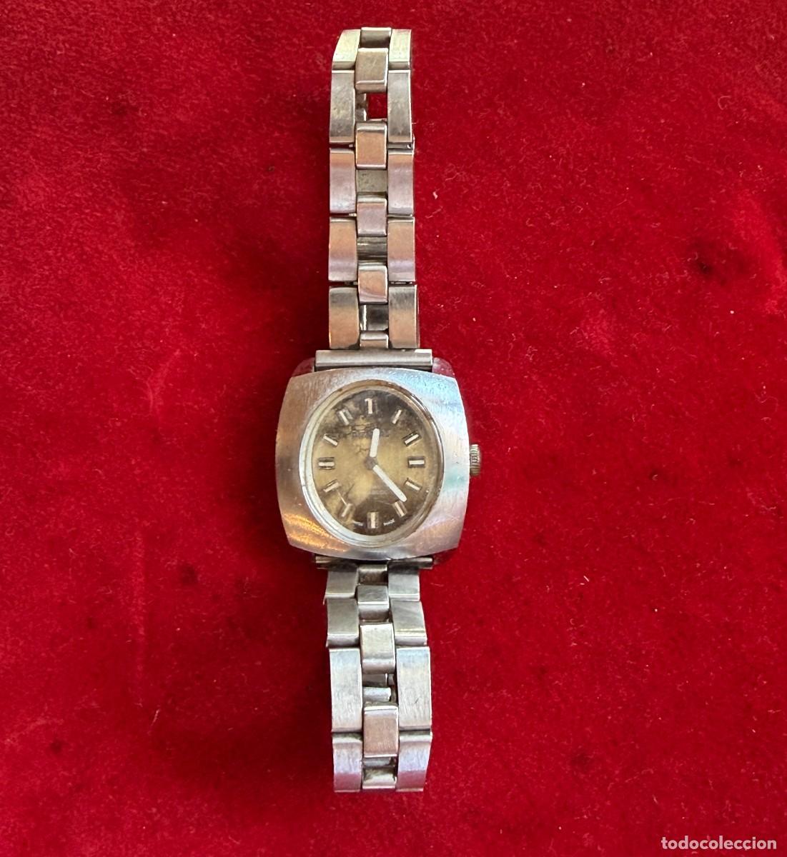 Vintage: Vintage Duward Ladies Wristwatch, Spain, c. 1960s&ndash;1970s, Manual Wind, Stainless Steel Bracelet