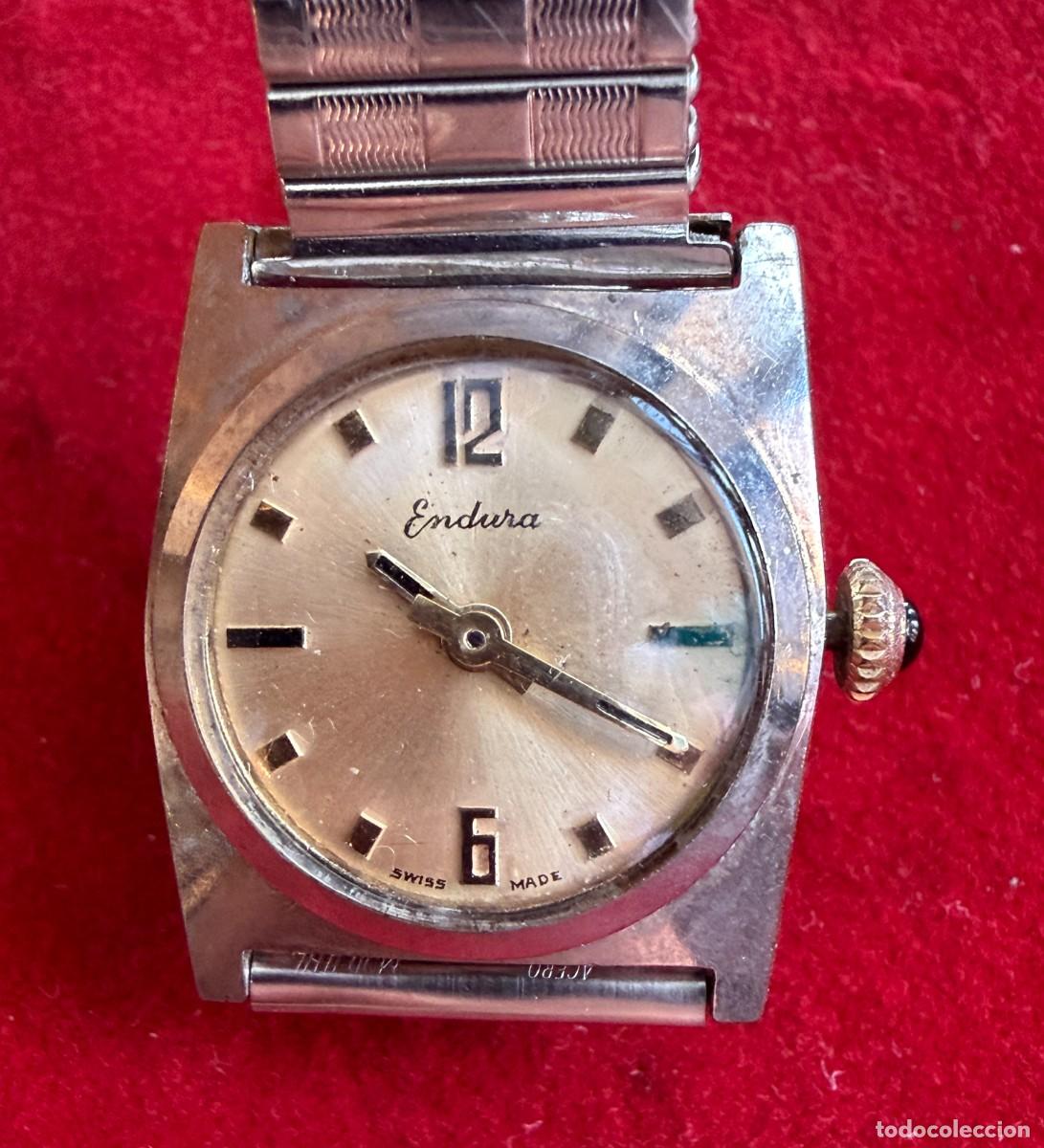 Vintage: Vintage Endura Swiss Ladies Mechanical Wristwatch, 1960s, One Jewel Movement, Original Twist-O-Flex