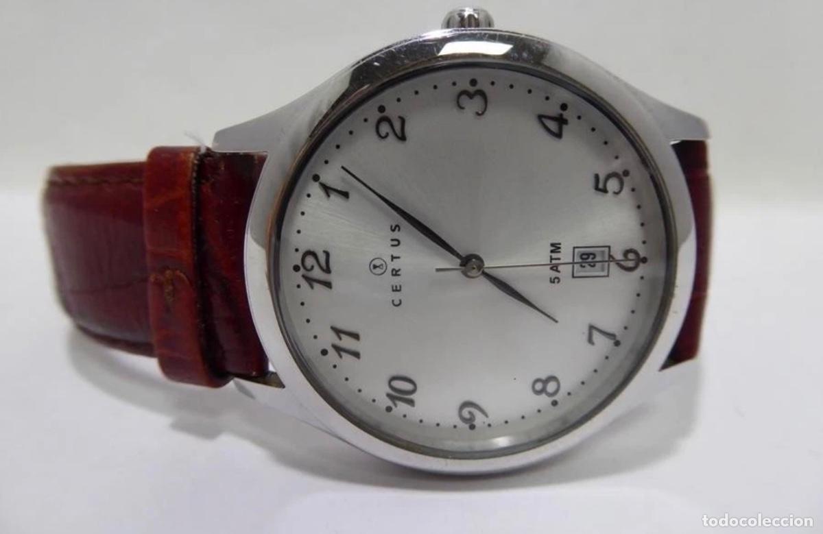 Vintage: ⌚ CERTUS &ndash; Elegancia atemporal con caja original | 5 ATM | Calendario