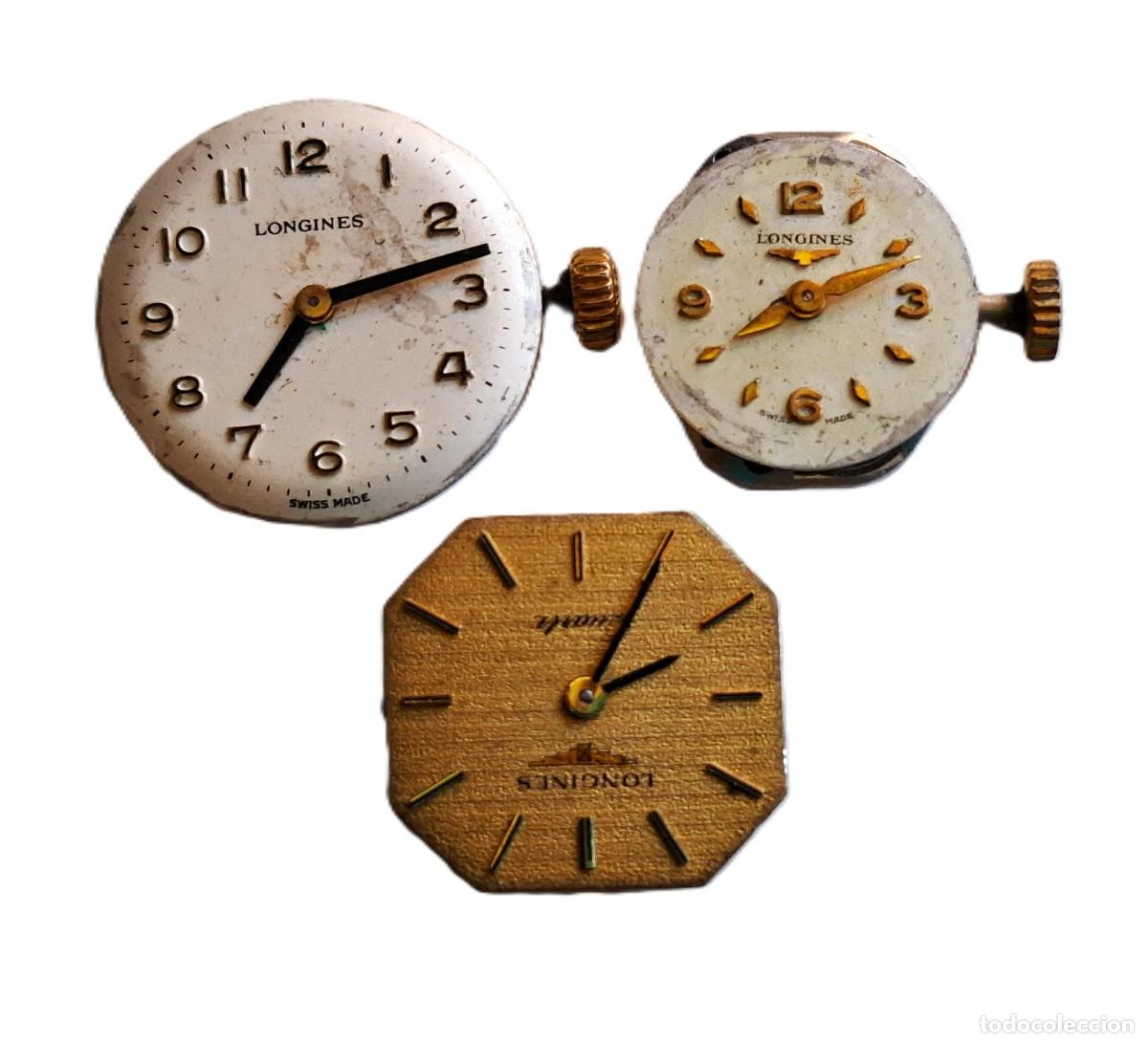 Vintage: LONGINES - 3 MAQUINAS DE RELOJ