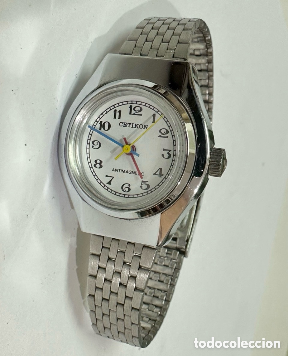 Vintage: Antiguo Reloj CETIKON ANTIMAGNETIC Vintage