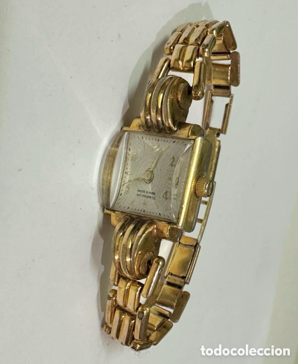 Vintage: Antiguo Reloj ANTIMAGNETIC 15 RUBIS SWISS Vintage