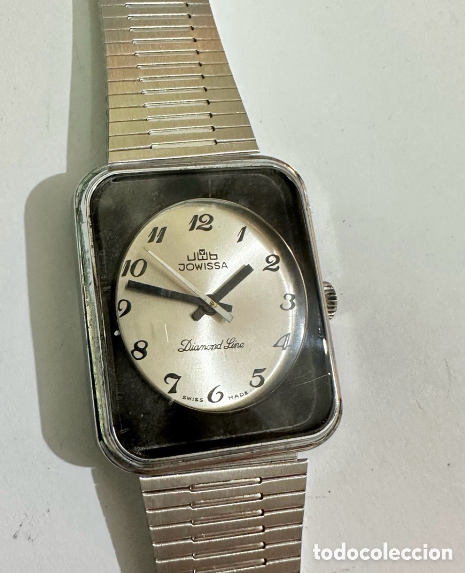 Vintage: Raro Reloj JOWISSA Diamond Sine SWISS Vintage