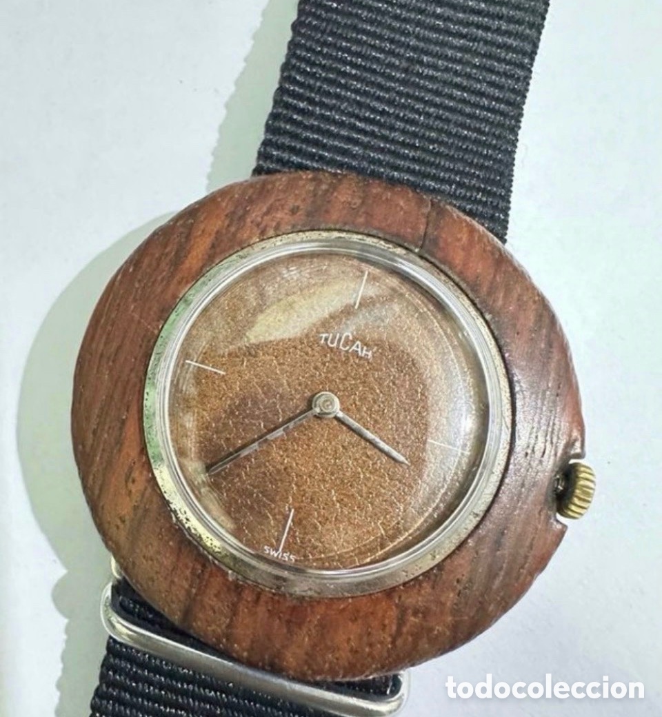 Vintage: Antiguo Reloj TUCAN GOLAND de cuerda con movimiento Swiss.