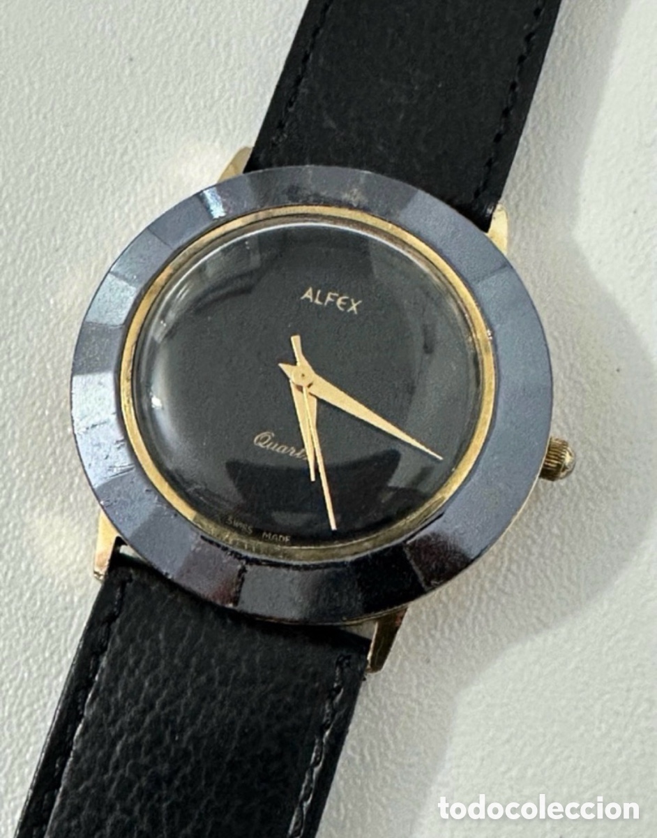 Vintage: Antiguo Reloj ALFEX Quartz Swiss Made Vintage