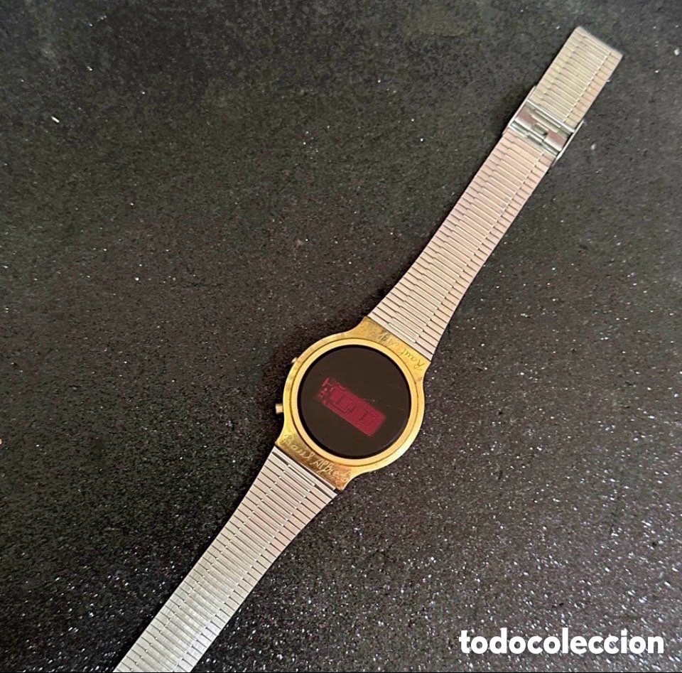 Vintage Watches: Antiguo Reloj Digital LID Rojo Quartz Vintage