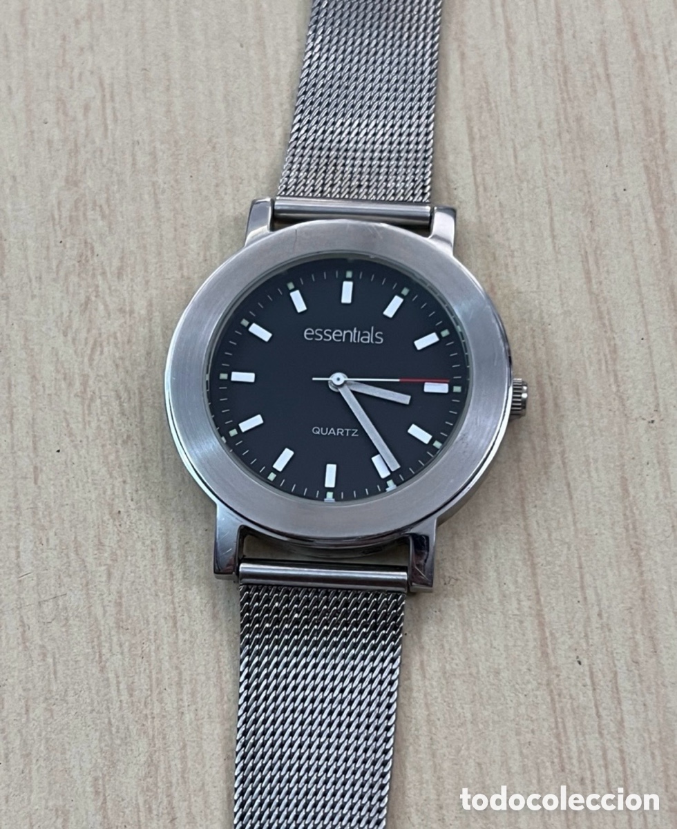 Vintage: ✅ Reloj Essentials Acero Cuarzo 38 mm