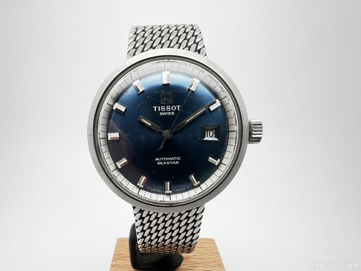 Vintage: Tissot Seastar Automatic &ndash; Esfera Azul Sunburst