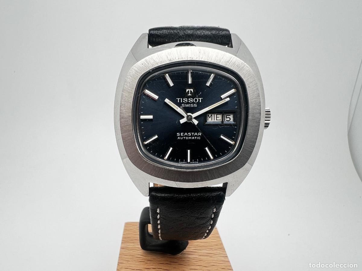 Vintage: Tissot Seastar Automatic &ndash; Vintage a&ntilde;os 70 &ndash; Esfera azul