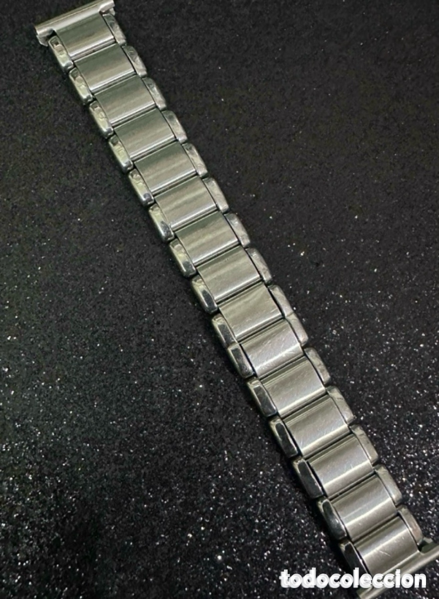Vintage Watches: Brazalete pulsera Kiefer Expandro de acero inoxidable de 18 mm Germany Vintage
