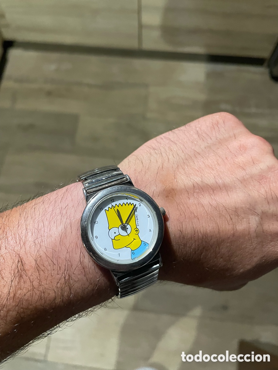 Vintage: Reloj Bart Simpon colecci&oacute;n