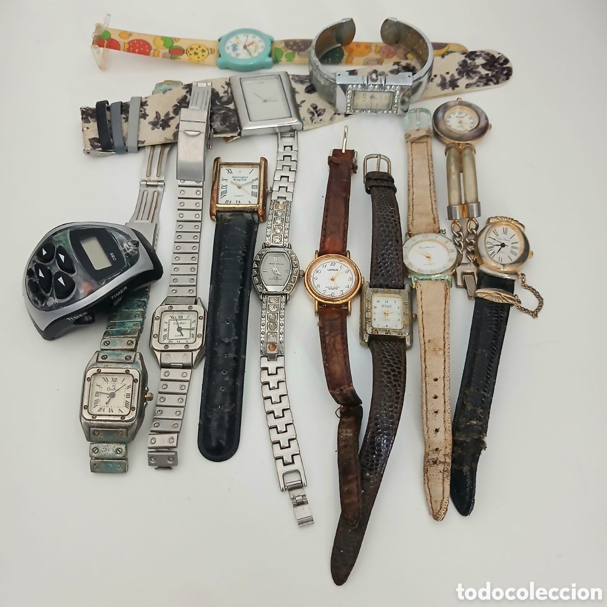 Vintage: LOTE 14 RELOJES VINTAGE