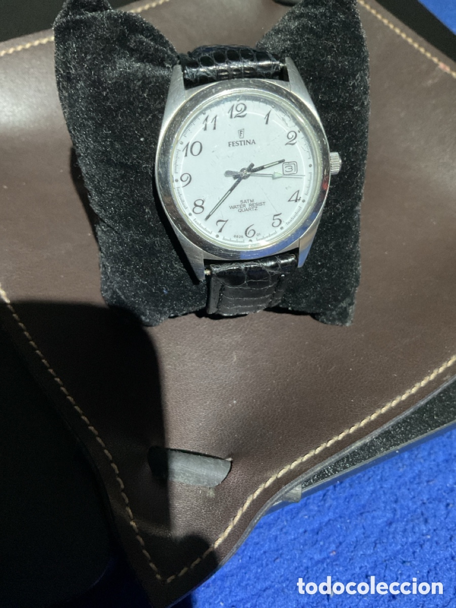 Vintage: Festina Date 8825 plateado