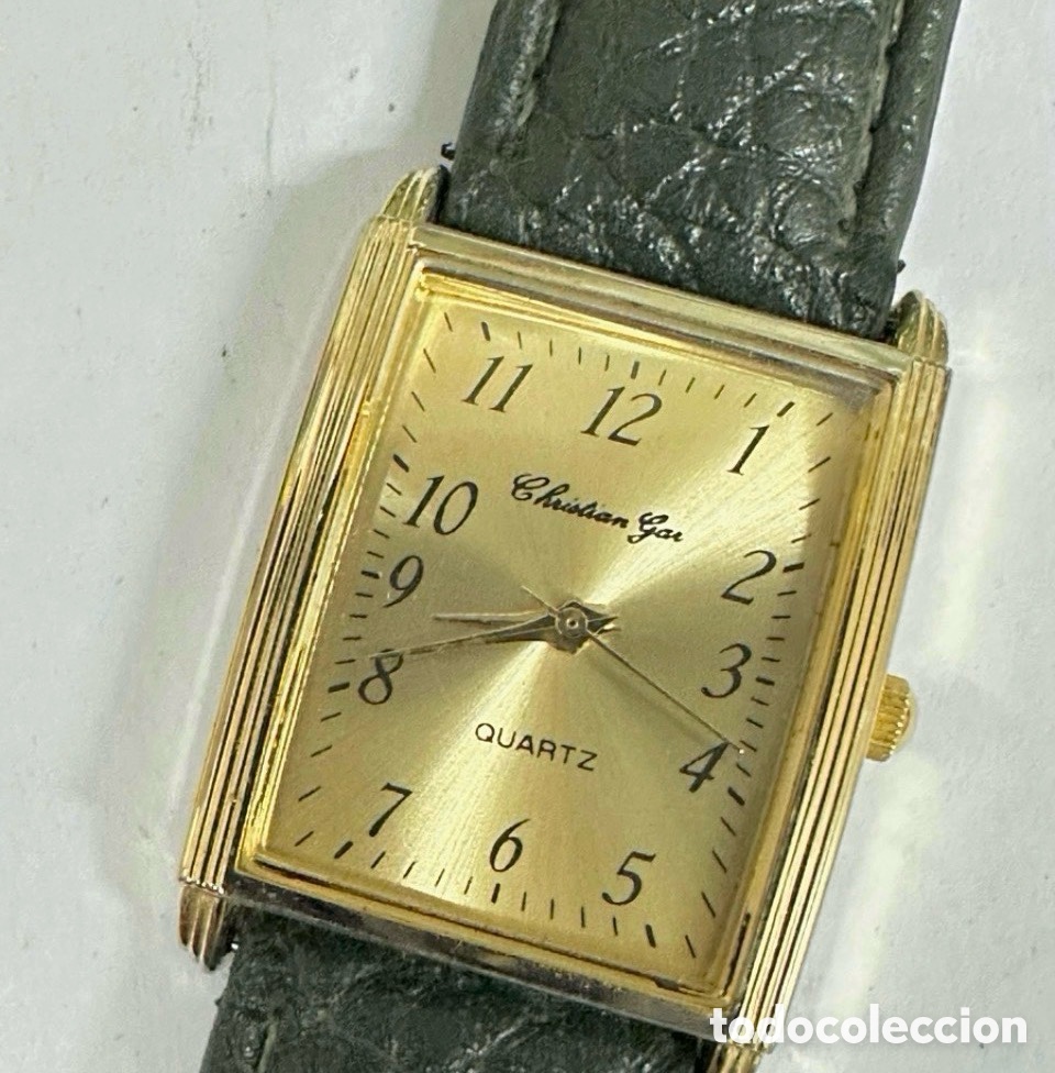 Vintage: Reloj Christian Quartz Colecci&oacute;n Vintage