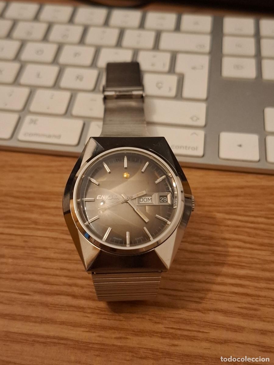 Vintage: reloj suizo Enicar a&ntilde;os 70