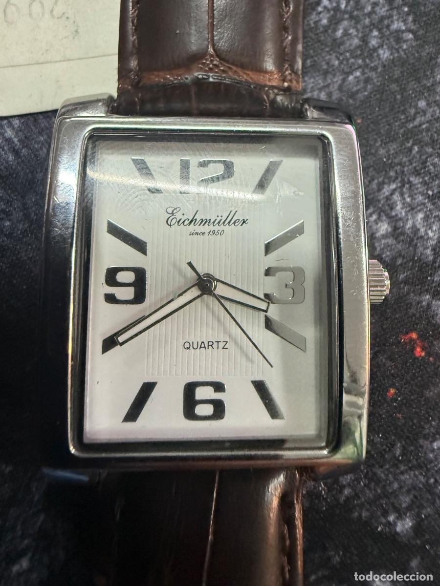 Vintage Watches: Reloj Eichm&uuml;ller Since 1950 Rectangular &ndash; Acero Inoxidable &ndash; Dise&ntilde;o Elegante &ndash; Funcionando