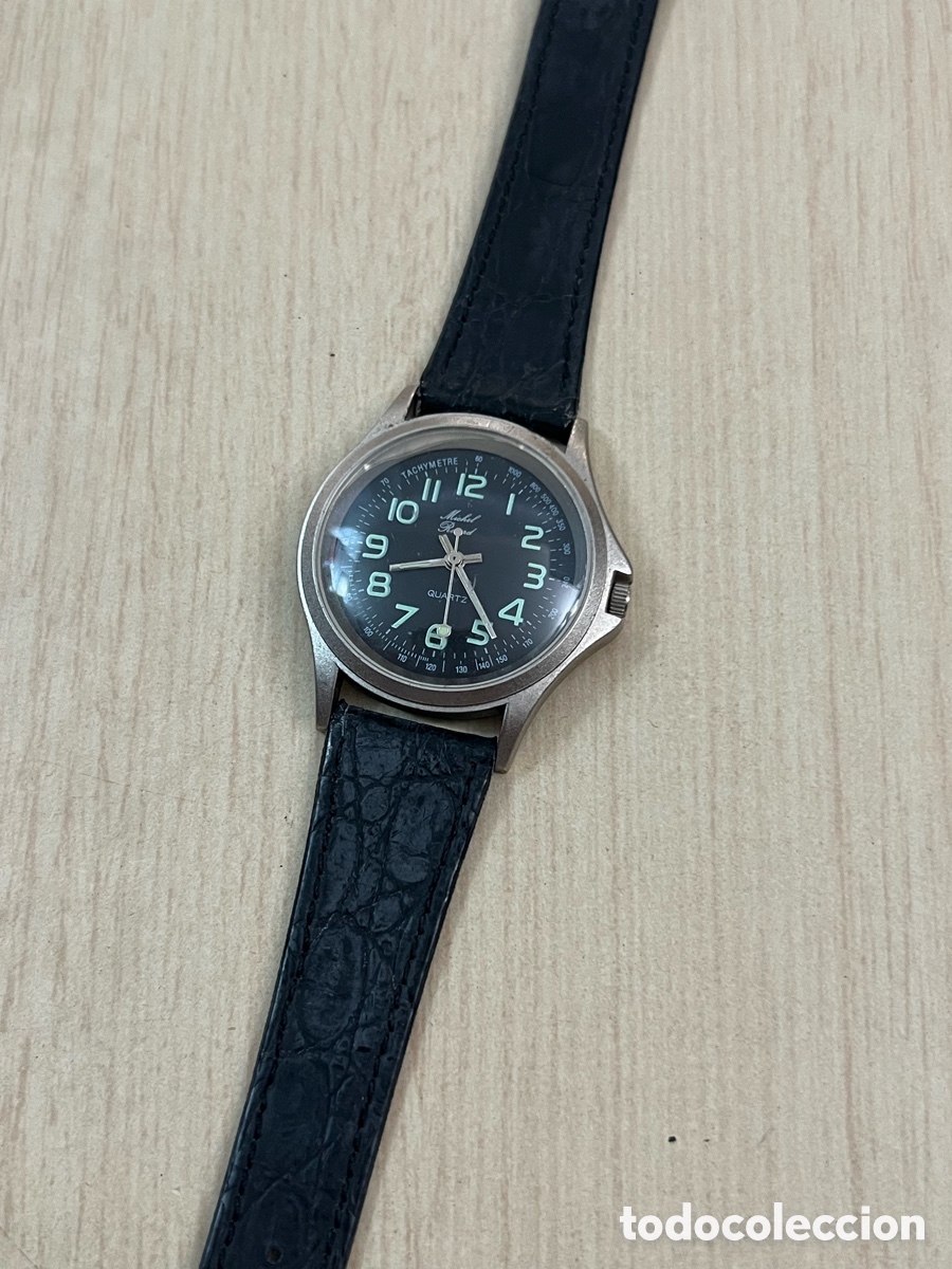 Vintage: ✅ Reloj Michel recard cuarzo estilo militar como nuevo