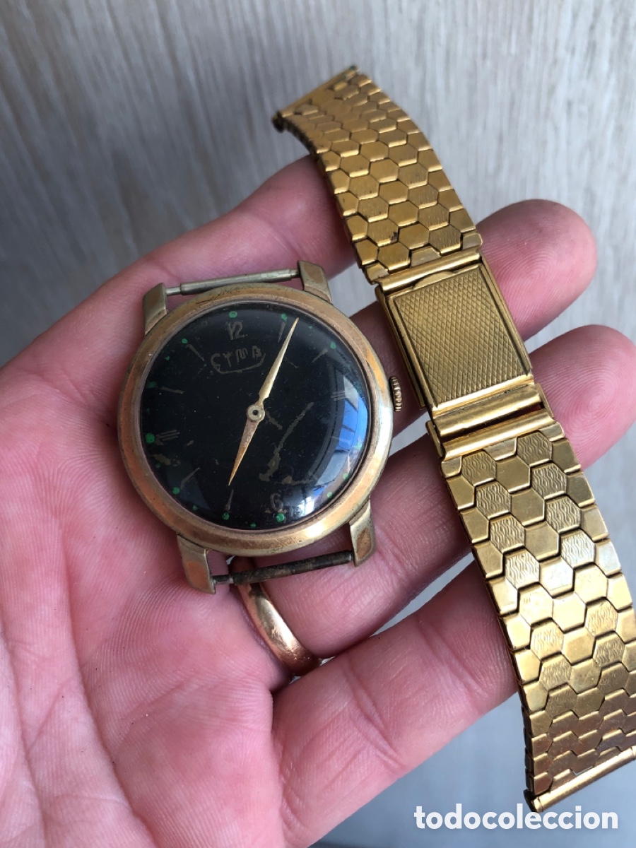 Vintage: Reloj de cuerda jumbo a&ntilde;os 70