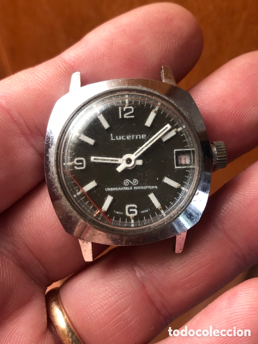 Vintage: Reloj de cuerda suizo