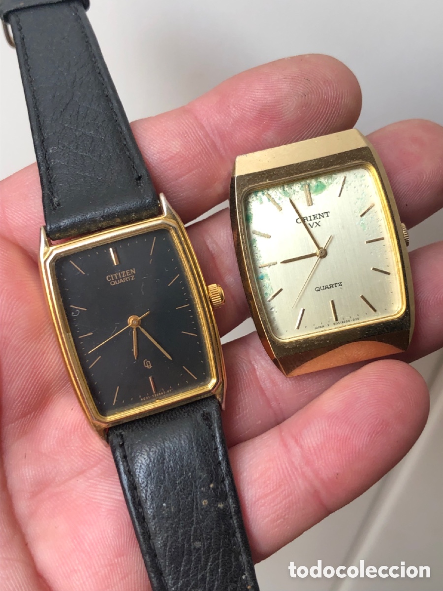 Vintage: Lote 2 relojes citizen y orient vintage