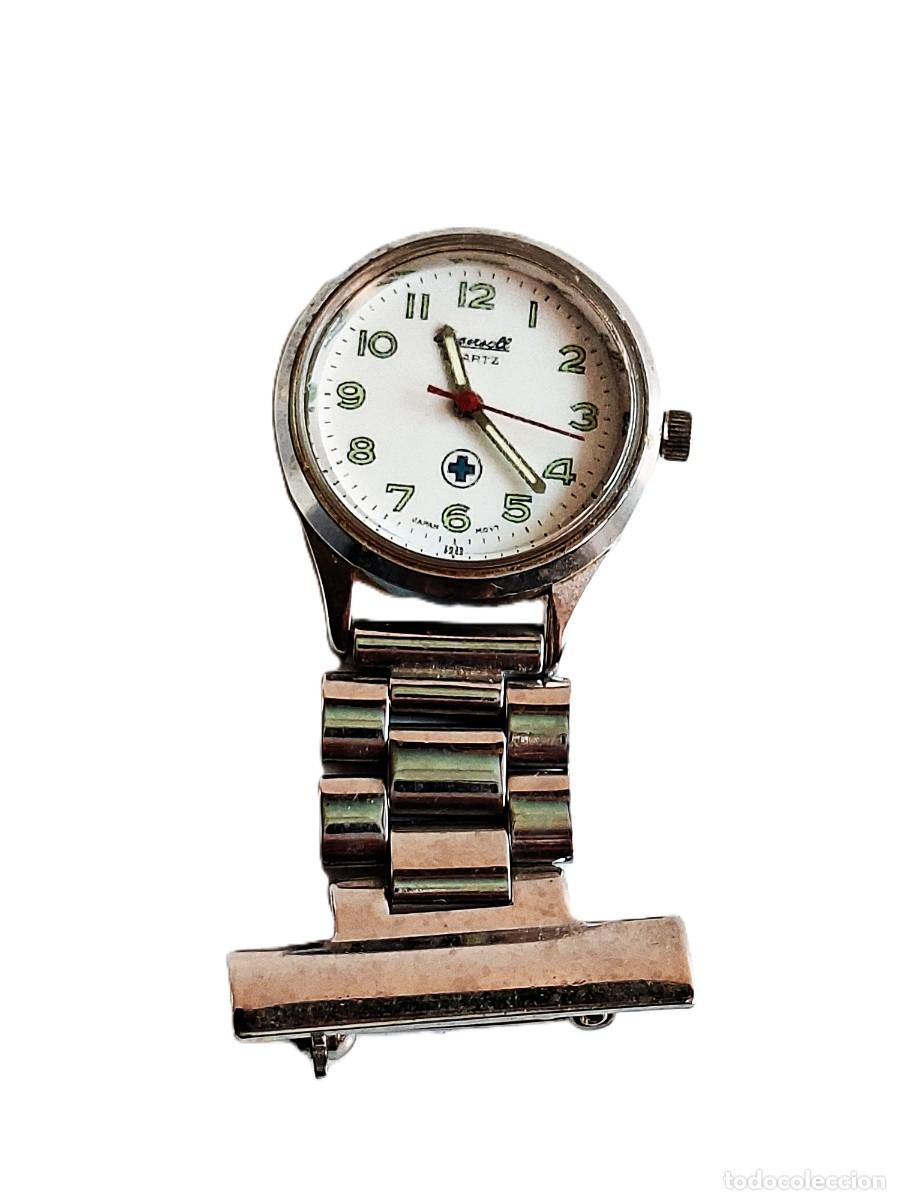 Vintage Watches: RELOJ DE ENFERMERA VINTAGE INGERSOLL - BROCHE MEDICO DE CUARZO