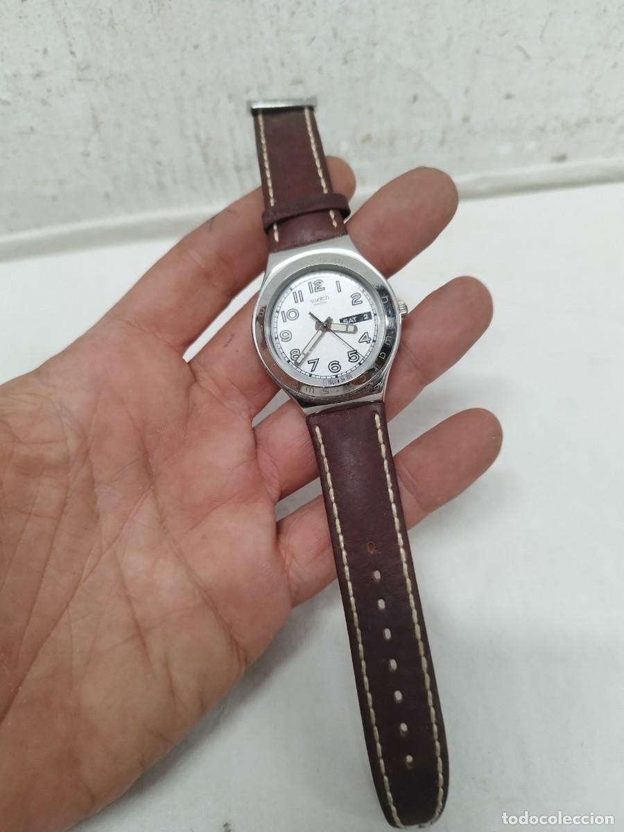 Vintage: Antiguo reloj de pulsera Swatch Irony. Sin probar.