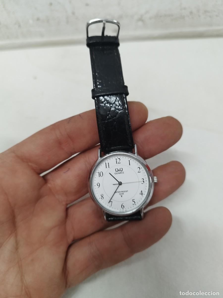 Vintage: Reloj de pulsera Q&Q water resist 30m V. Sin probar.