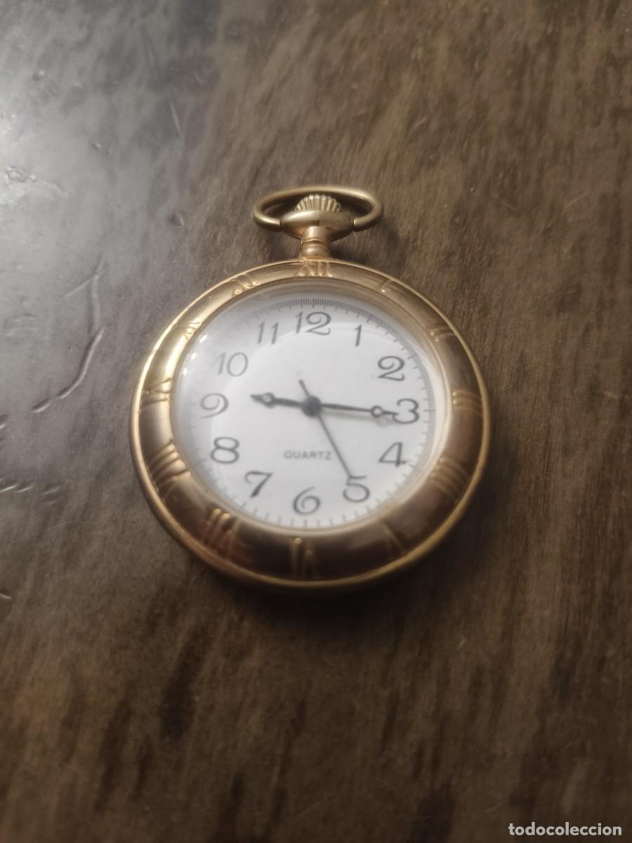 Vintage: Montre homme Quartz &agrave; gousset fonctionne