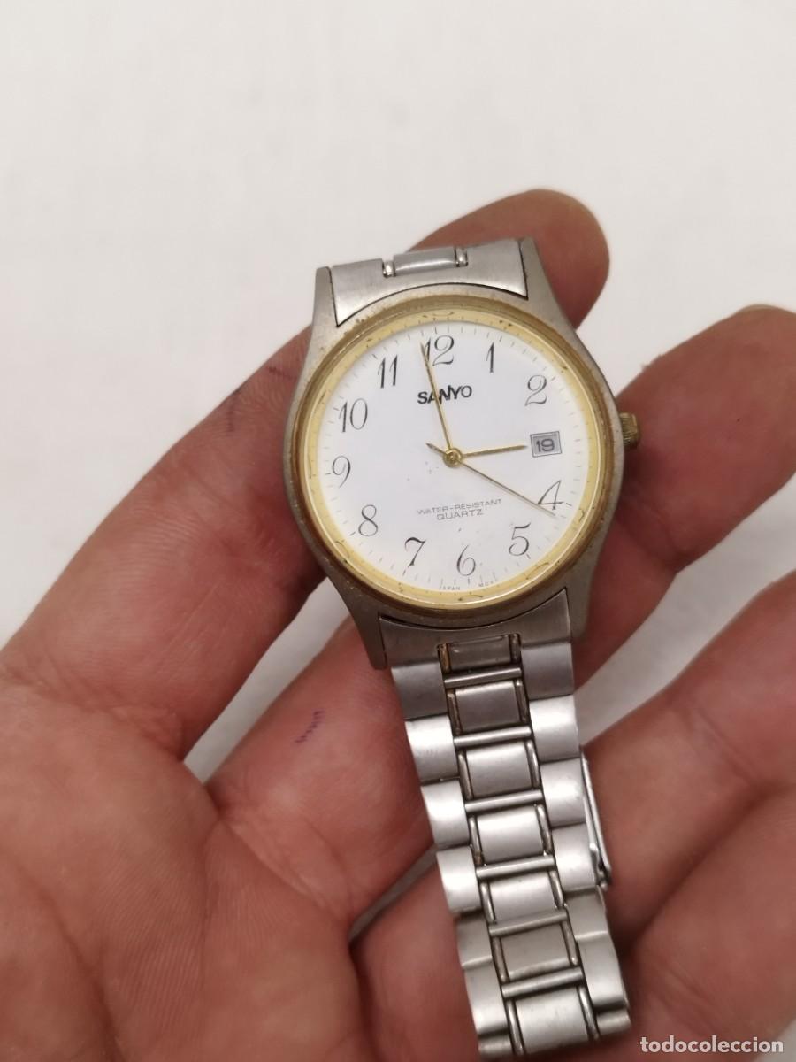 Vintage: Reloj de pulsera Sanyo sin probar.