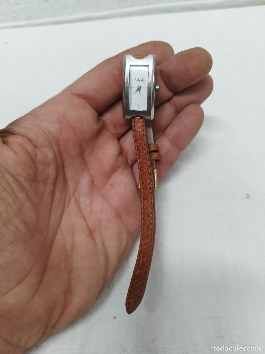 Vintage: Reloj de pulsera Aubade. Sin probar.